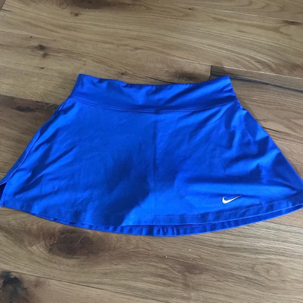 Blue Dri-Fit Nike Tennis Skirt